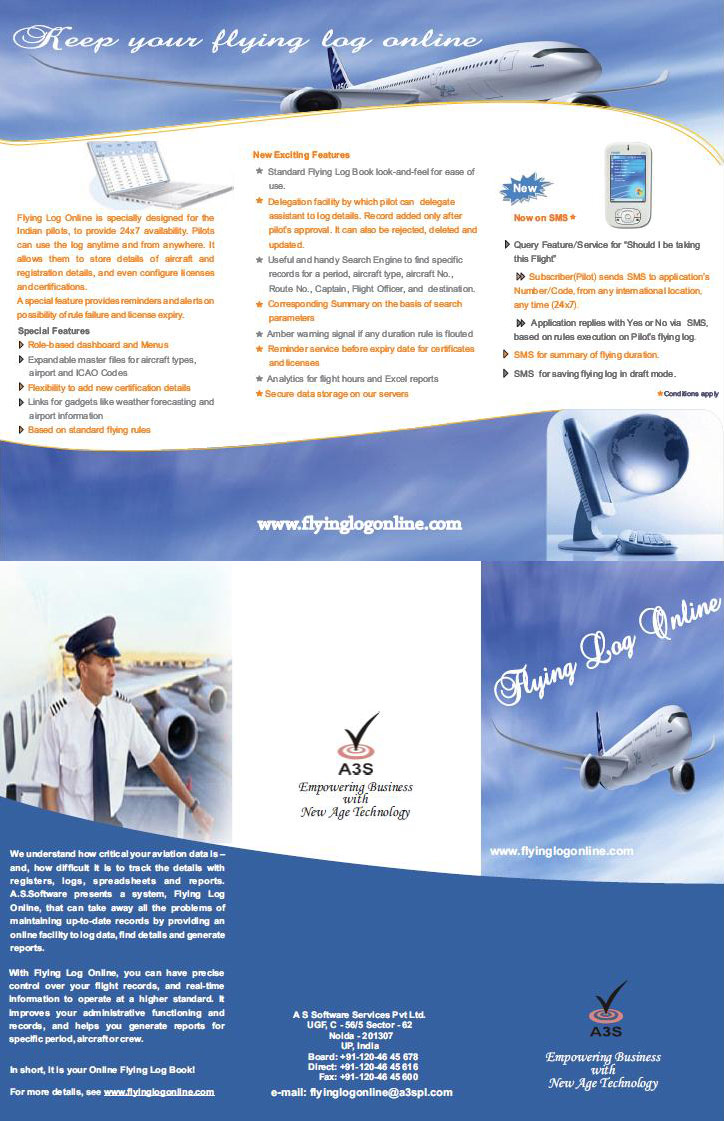 Flying Log Online